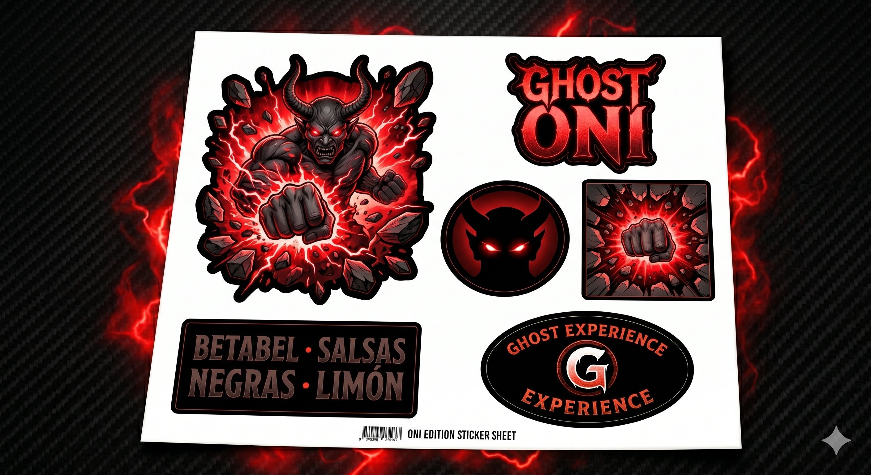 Sticker Ghost Oni